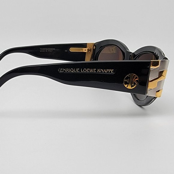 Enrique Loewe Knappe Terpsichore Col. E14 Platinum 22K GP Sunglasses Italy 59mm main image 11